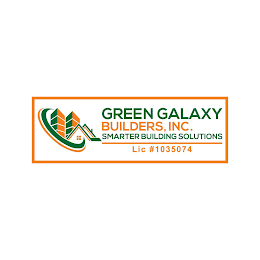 GREEN GALAXY BUILDERS, INC. SMARTER BUILDING SOLUTIONS LIC # 1035074 logo