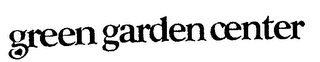 GREEN GARDEN CENTER logo