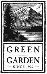 GREEN GARDEN SINCE 1932 logo