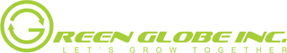 GREEN GLOBE INC. LET'S GROW TOGETHER logo