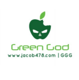 GREEN GOD WWW.JACOB478.COM | GGG logo