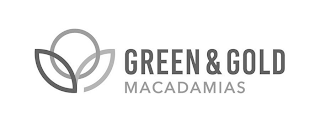 GREEN & GOLD MACADAMIAS logo