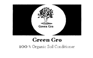 GREEN GRO 100% ORGANIC SOIL CONDITIONER logo