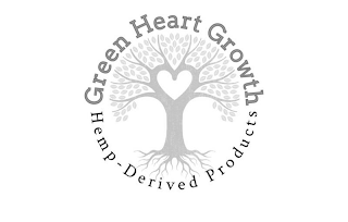 GREEN HEART GROWTH HEMP-DERIVED PRODUCTS logo