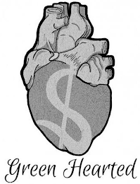$ GREEN HEARTED logo