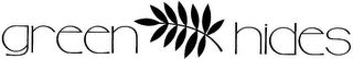 GREEN HIDES logo