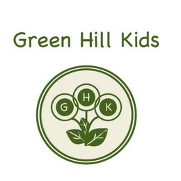 GREEN HILL KIDS G H K logo