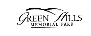 GREEN HILLS MEMORIAL PARK logo