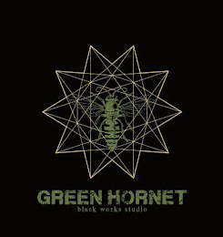 GREEN HORNET BLACK WORKS STUDIO logo