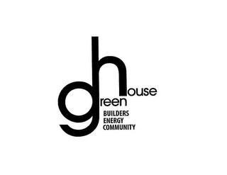 GREEN HOUSE BUILDERS ENERGY COMMUNITY logo