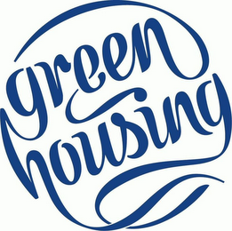 GREEN HOUSING logo