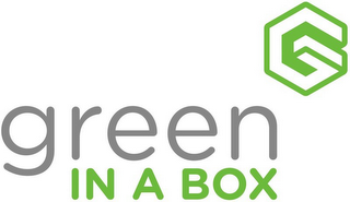 GREEN IN A BOX G logo
