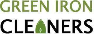 GREEN IRON CLEANERS logo