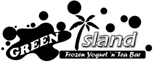 GREEN ISLAND FROZEN YOGURT 'N' TEA BAR logo