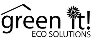 GREEN IT! ECO SOLUTIONS logo