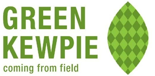 GREEN KEWPIE COMING FROM FIELD logo