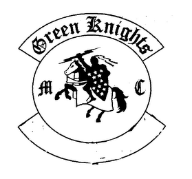 GREEN KNIGHTS MC logo