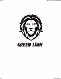 GREEN LION logo