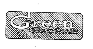GREEN MACHINE logo
