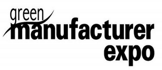 GREEN MANUFACTURER EXPO logo