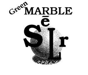 GREEN MARBLE S E L R SPRAY logo
