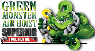 GREEN MONSTER AIR HOIST SUPERIOR TOOL RENTAL logo