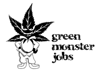 GREEN MONSTER JOBS logo