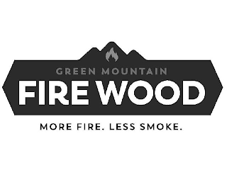 GREEN MOUNTAIN FIRE WOOD MORE FIRE. LESS SMOKE. logo