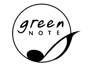 GREEN NOTE logo