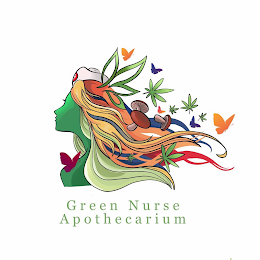 GREEN NURSE APOTHECARIUM logo