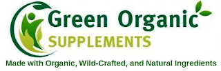 GREEN ORGANIC SUPPLEMENTS ORGANIC MEDICINAL AND NATURAL SUPPLEMENT STORE logo