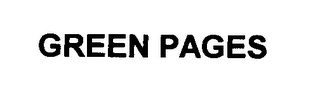 GREEN PAGES logo