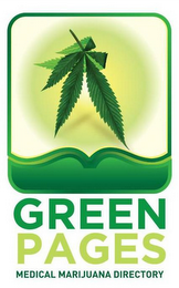 GREEN PAGES MEDICAL MARIJUANA DIRECTORY logo