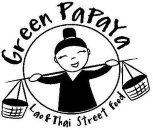 GREEN PAPAYA LAO & THAI STREET FOOD logo
