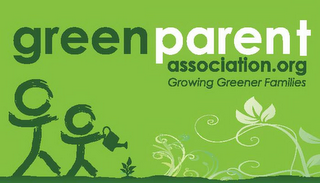 GREEN PARENT ASSOCIATION ORG GROWING GREENER FAMILIES logo