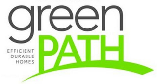 GREEN PATH EFFICIENT DURABLE HOMES logo