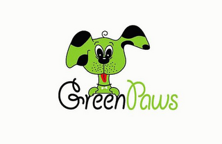 GREEN PAWS logo
