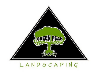 GREEN PEAK LANDSCAPING logo