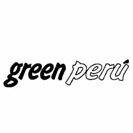 GREEN PERÚ logo
