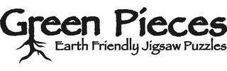 GREEN PIECES EARTH FRIENDLY JIGSAW PUZZLES logo