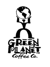 GREEN PLANET COFFEE CO. logo
