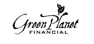 GREEN PLANET FINANCIAL logo