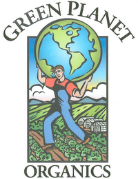 GREEN PLANET ORGANICS logo