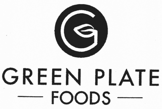 GREEN PLATE FOODS logo