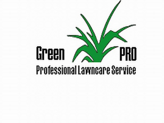 GREEN PRO PROFESSIONAL LAWNCARE SERVICE logo