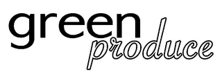 GREEN PRODUCE logo