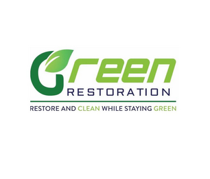 GREEN RESTORATION RESTORE AND CLEAN WHILE STAYING GREEN logo