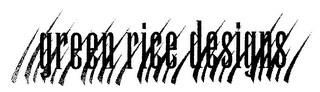 GREEN RICE DESIGNS logo
