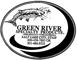 GREEN RIVER SPECIALTY PRODUCTS WHOLESALE FLY TYING MATERIALS SALT LAKE CITY, UTAH logo