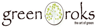 GREEN ROKS THE ART OF GREEN logo